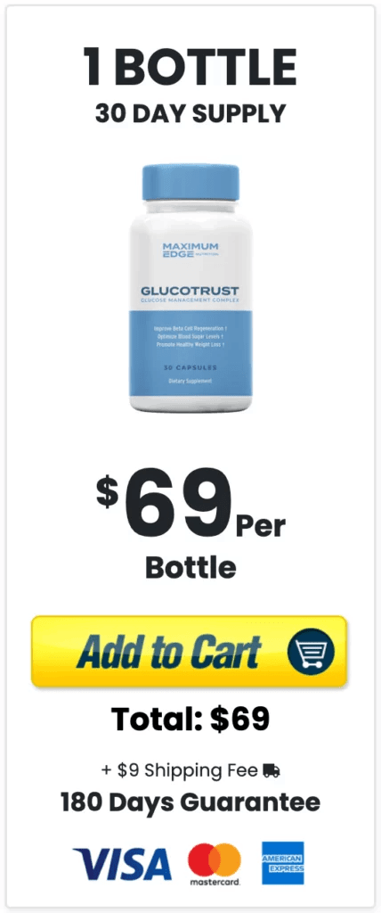 glucotrust blood sugar support order